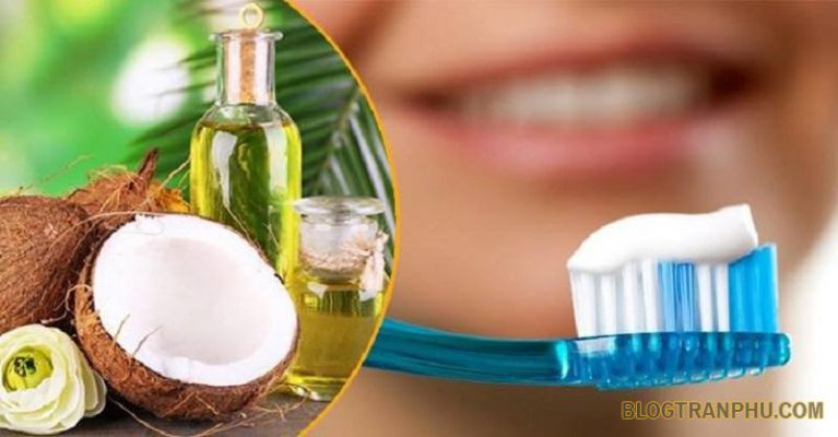 Giữ răng trắng sáng với tinh chất dầu dừa