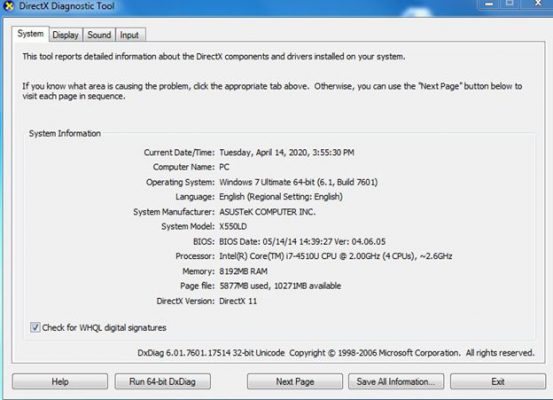 Kiểm tra cấu hình máy tính dễ dàng với 3 cách đơn giảnKiểm tra cấu hình máy tính dễ dàng với 3 cách đơn giản