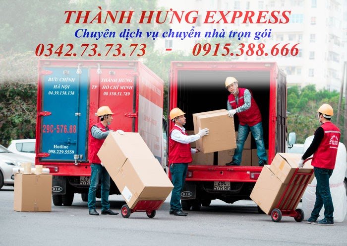 Giá chuyển nhà - văn phòng Thành Hưng tính như thế nào?