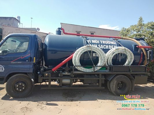 Tín Phát - Đơn vị cung cấp dịch vụ hút hầm cầu TPHCM chất lượng, giá tốt