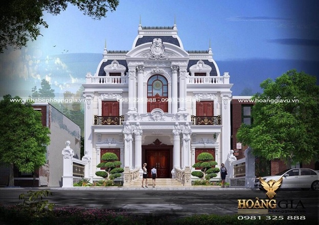 Khám phá xu hướng thiết kế biệt thự tân cổ điển 2 tầng hiện nay