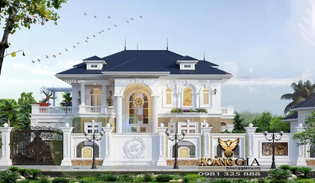 Khám phá xu hướng thiết kế biệt thự tân cổ điển 2 tầng hiện nay