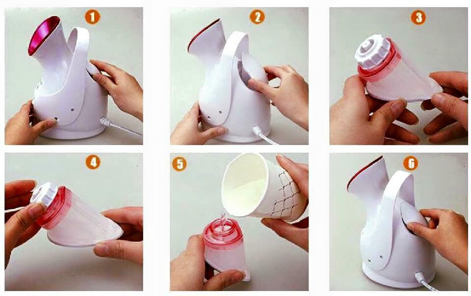 Máy xông mặt mini - trợ thủ đắc lực cho làn da khỏe và đẹp 