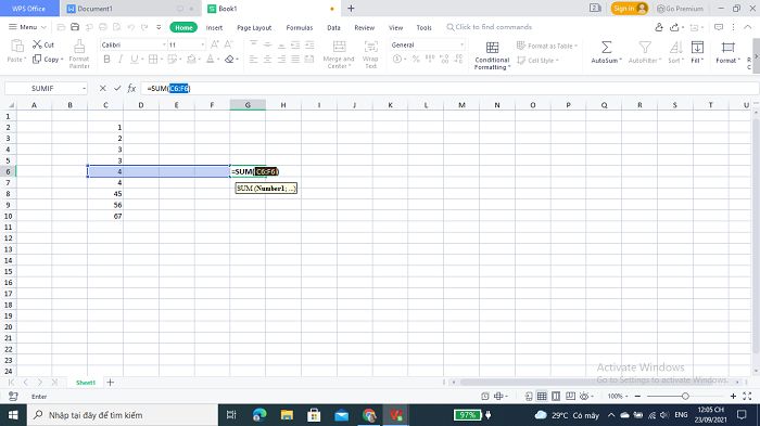 3 cách tính tổng trong Excel đơn giản, nhanh nhất năm 2021