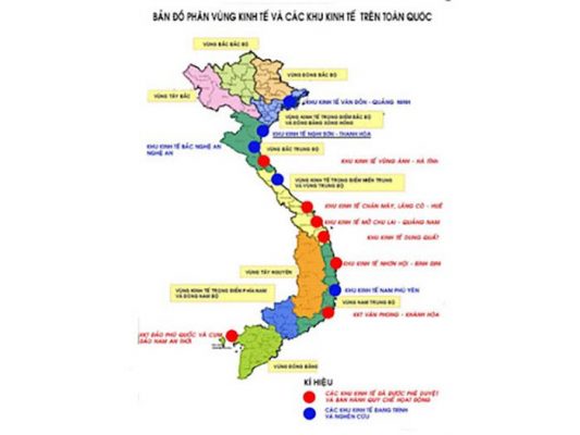 Nước ta có mấy vùng kinh tế trọng điểm? Đặc điểm các vùng