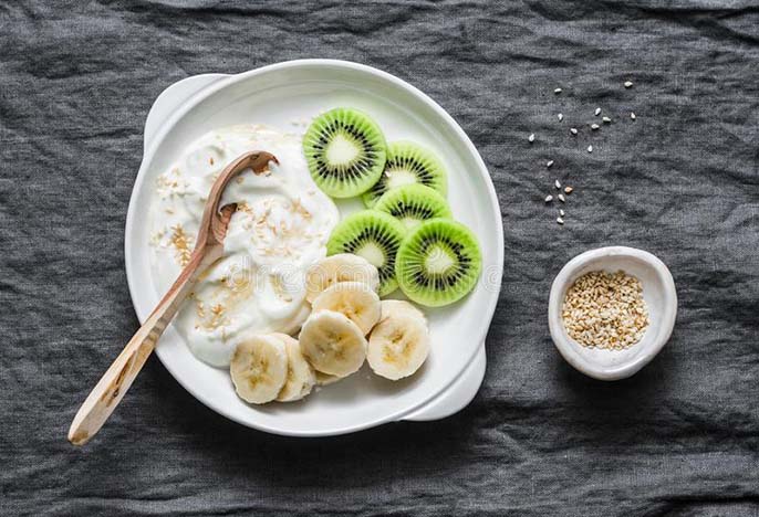 Chuối và sữa chua có giúp giảm cân không?