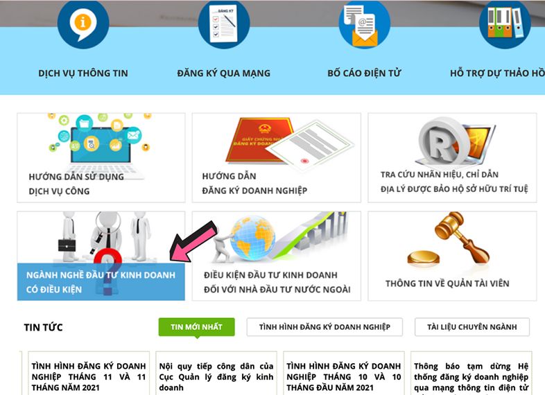 Hướng dẫn cách tra cứu ngành nghề kinh doanh đơn giản nhất