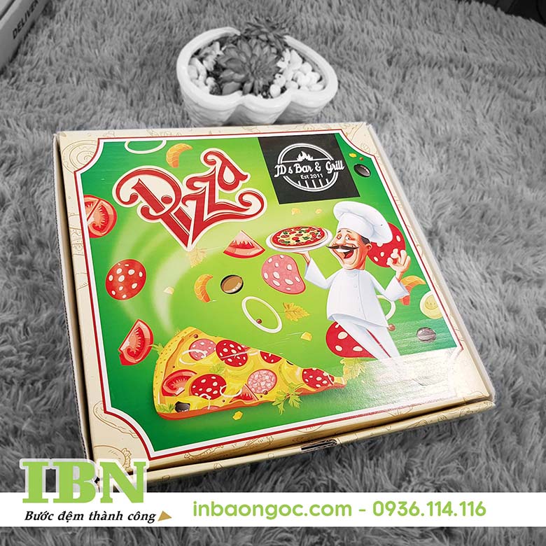 In hộp giấy đựng bánh mọi kích thước theo yêu cầu