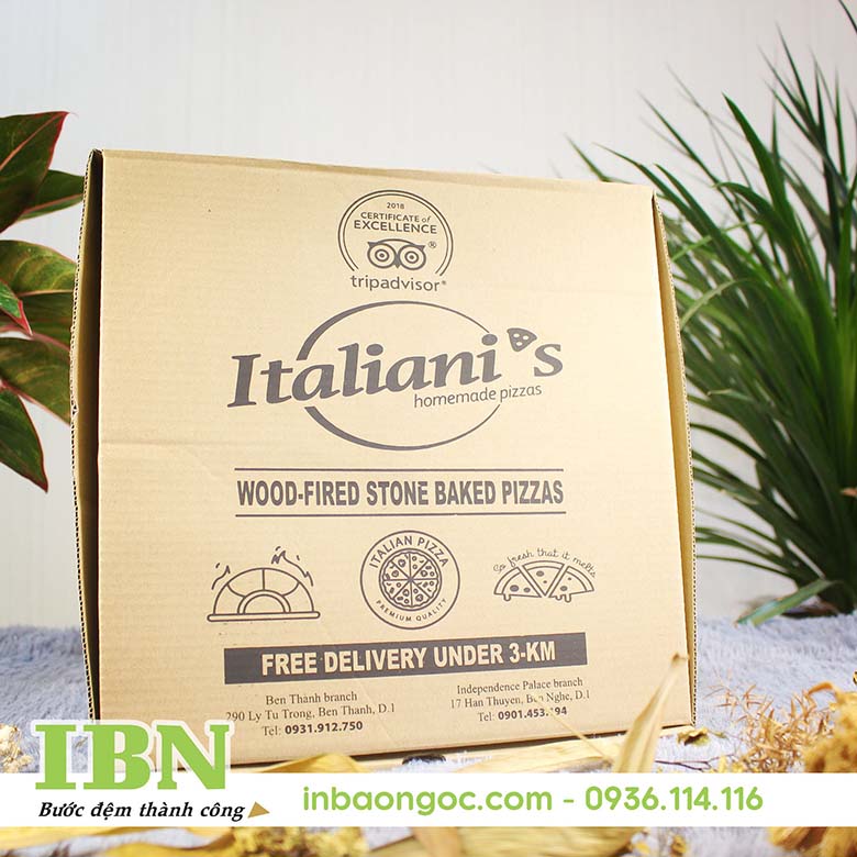 In hộp giấy đựng bánh mọi kích thước theo yêu cầu