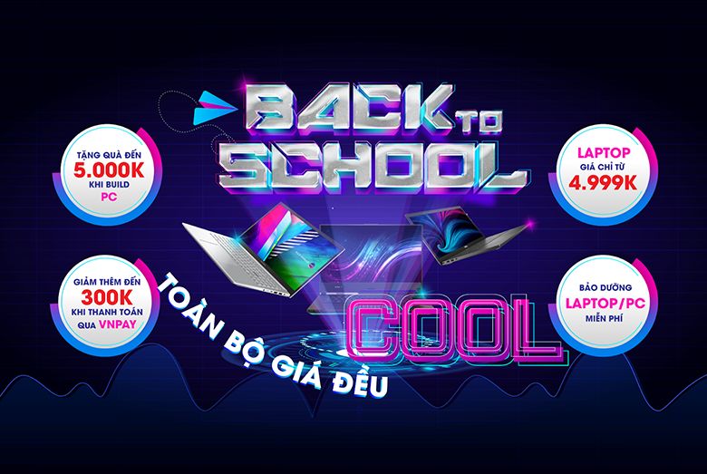 Ngày hội mua sắm “Back to School” cùng Hacom