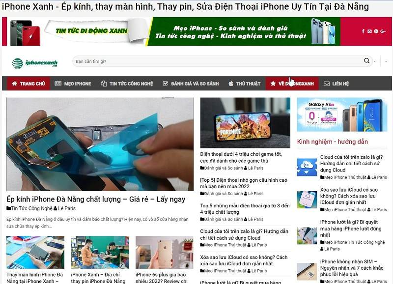 iPhone Xanh - Cổng tin tức công nghệ, thủ thuật và sửa chữa iPhone cập nhật 24h