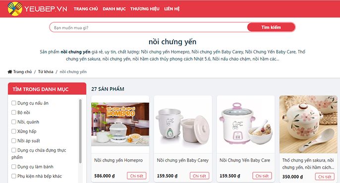 Mua nồi chưng yến ở đâu TPHCM chất lượng, giá rẻ