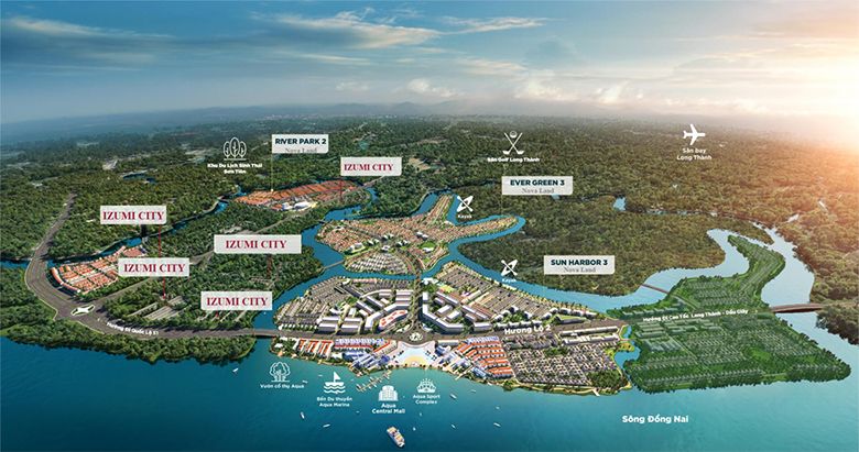 Tiềm năng lớn của dự án Izumi city trong tương lai