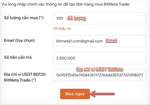 Nạp tiền Bitmeta ⚡️ Mua USDT Bitmeta an toàn, giá tốt