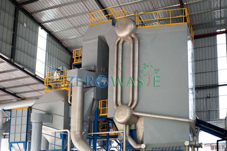 Cấu tạo và ưu điểm của lò hơi tầng sôi tuần hoàn