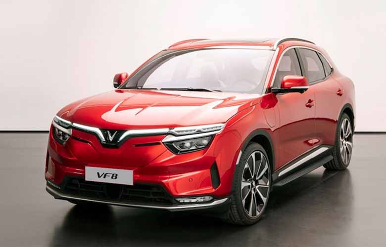 Chiêm ngưỡng VinFast VF 8 với thiết kế duy mỹ, thu hút mọi ánh nhìn