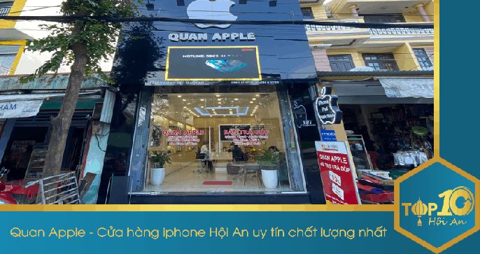 Top 5 cửa hàng bán điện thoại tại Hội An