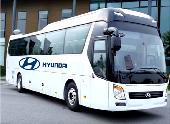 Giá thuê xe 45 chỗ 2 ngày 1 đêm tại Hà Nội