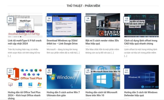 Kênh IT New - Kho tàng kiến thức công nghệ hữu ích