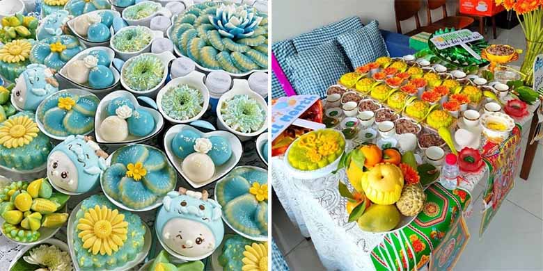 Review dịch vụ mâm cúng đầy tháng cho bé của Kiến Tường 