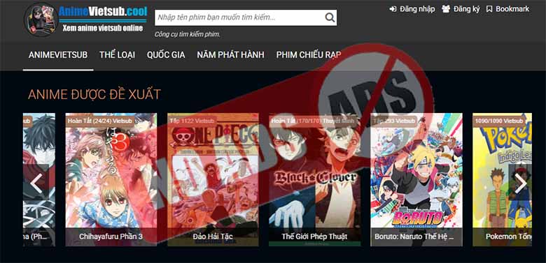 Trang web xem Anime Vietsub full HD dành cho mọi tín đồ Anime 