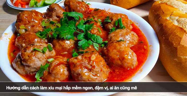 Hướng dẫn cách làm xíu mại hấp mềm ngon, đậm vị, ai ăn cũng mê 